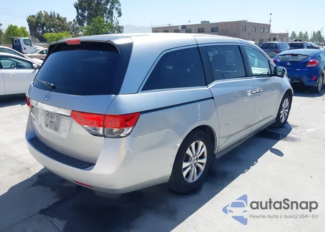 2014 Honda Odyssey Ex-L из США, поврежденный, VIN 5FNRL5H6XEB008202